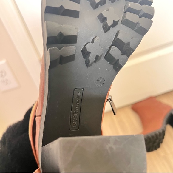 BCBGeneration Rich Brown Heeled Boots - Picture 6 of 9